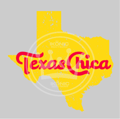 Texas Chica DTF transfer