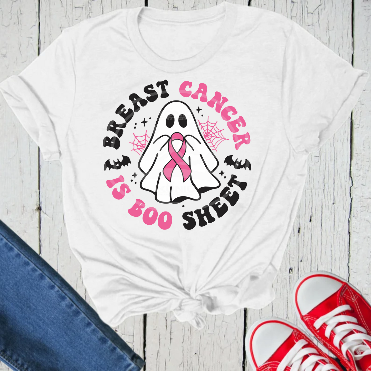 Breast Cancer is booShet DTF transfer
