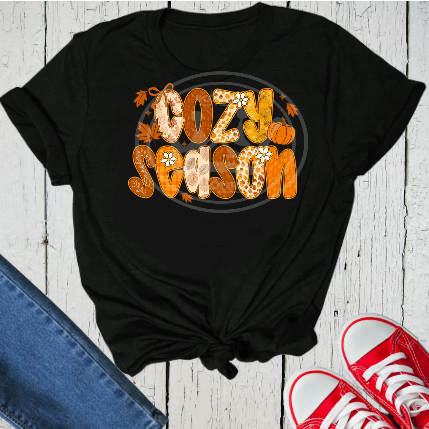 Cozy Season DTF transfer