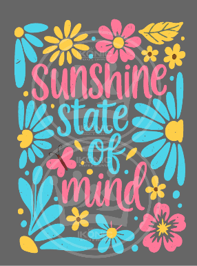 Sunshine state of mind DTF transfer