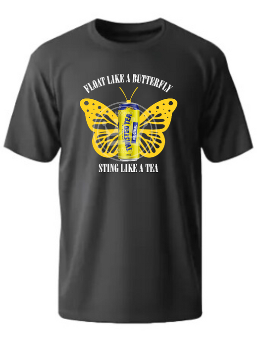 Sting like a tea DTF transfer