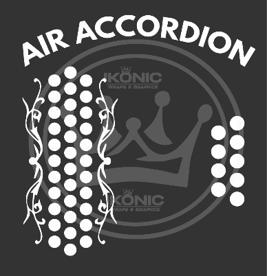 Air Accordion DTF transfer
