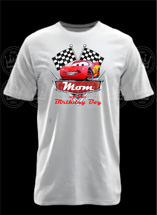 Cars custom Birthday DTF Transfer