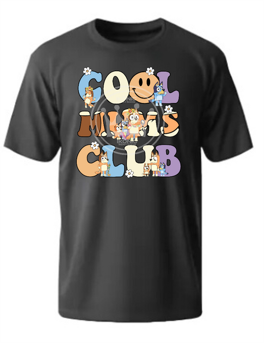 Cool Mums club DTF transfer