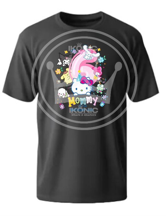 HK Birthday Customizable DTF Transfer