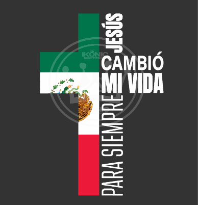Jesus cambio mi vida por siempre DTF transfer