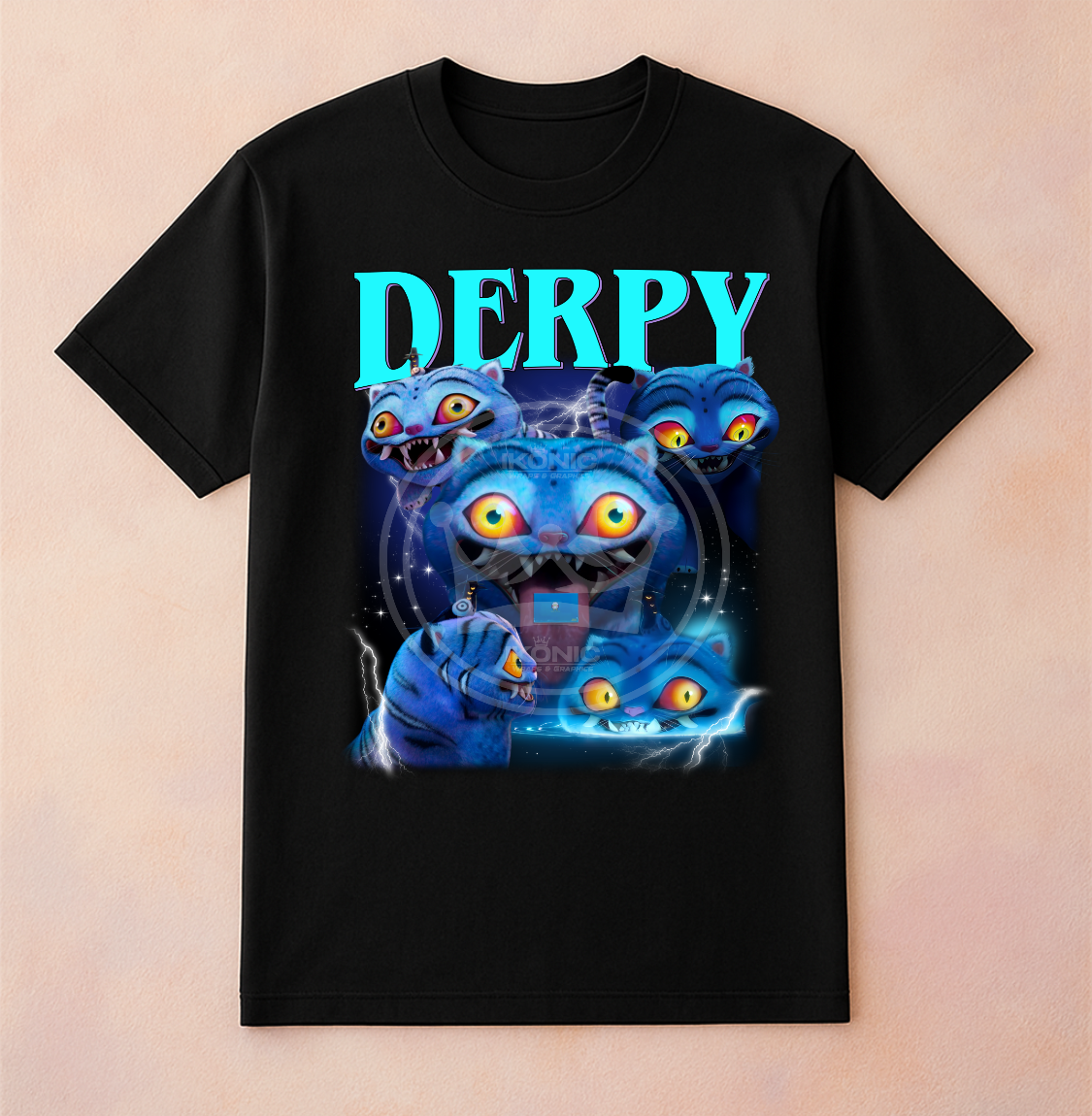 Derpy DTF transfer