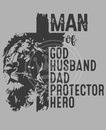 Man of God  DTF transfer