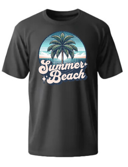 Summer Beach DTF transfer