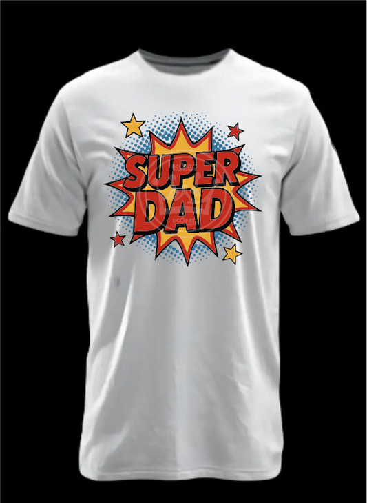 Super Dad DTF transfer