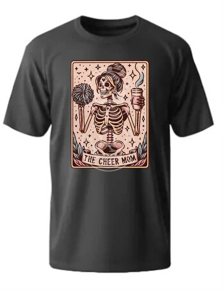 Cheer mom Tarot DTF transfer