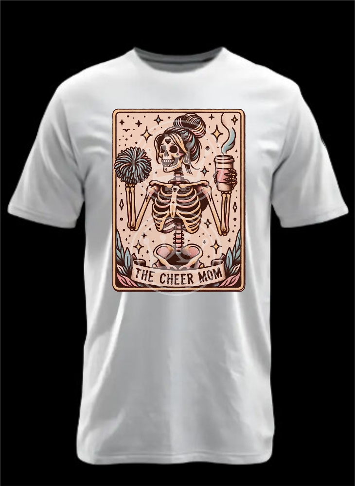 Cheer mom Tarot DTF transfer